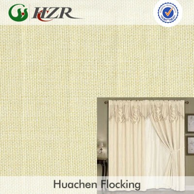 Polyester linen PA coated energy saving home shade fabric Chinese manufacture