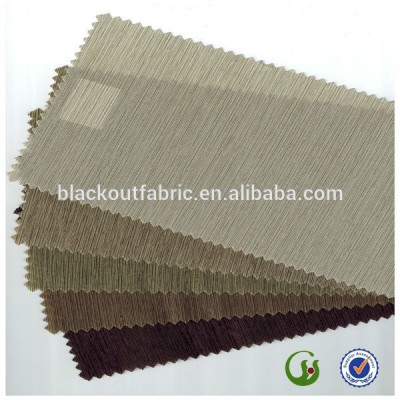 hot selling polyester cotton blend fabric for roller blind plain fabric fire retardant