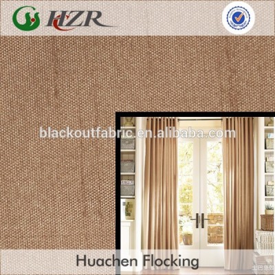 Blackout Fabric for curtain with fire retardant and waterproof